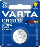 Varta Μπαταρία Κουμπί Λιθίου CR2032 (1τμχ)